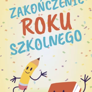 Roll-up Zakończenie roku szkolnego v3