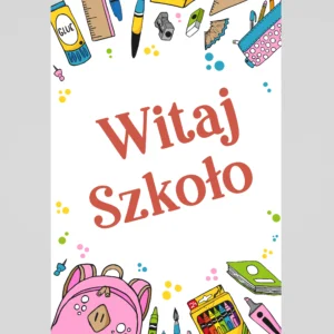 Roll-up Rozpoczęcie roku szkolnego v2