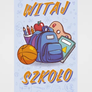 Roll-up Rozpoczęcie roku szkolnego v3